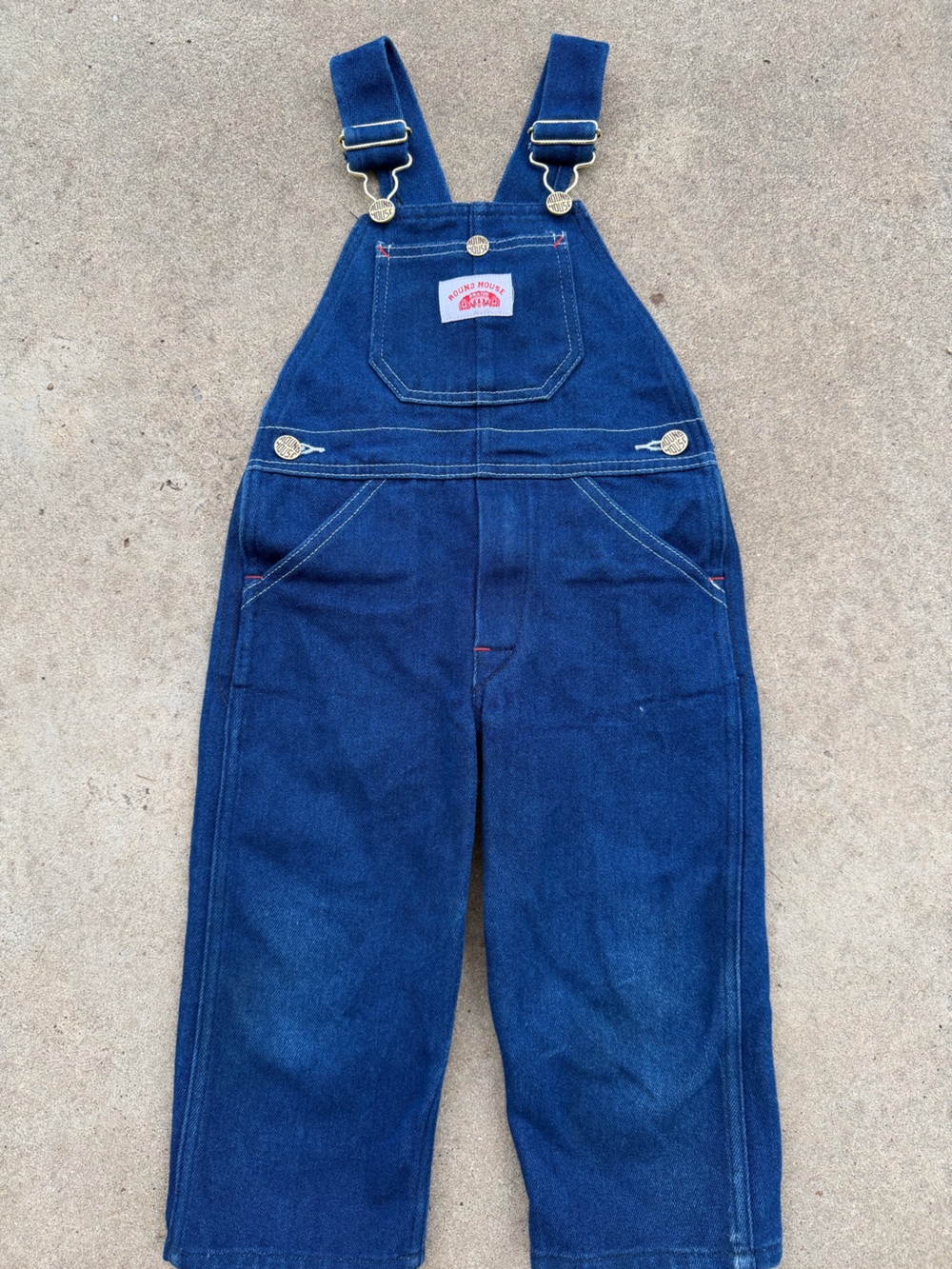 VINTAGE Roundhouse Toddler Coveralls